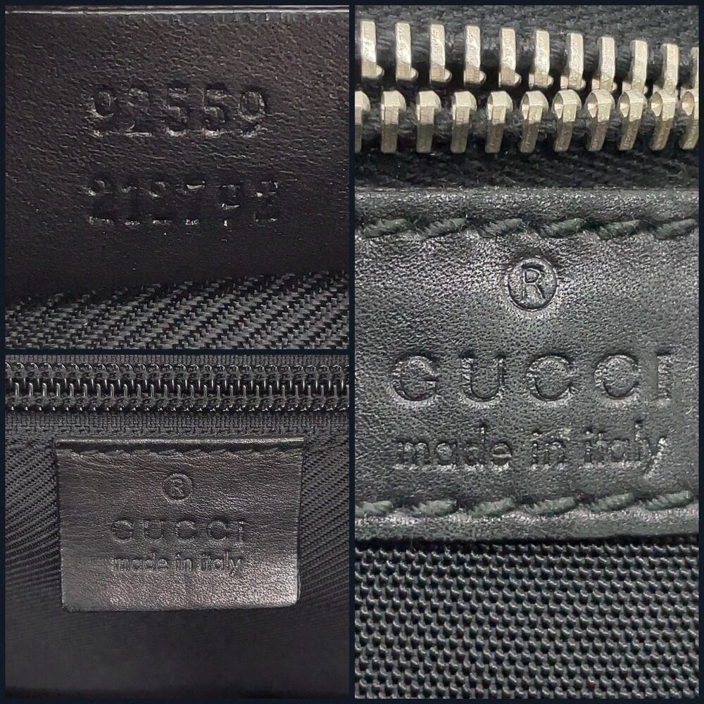 Gucci Nylon x Leather Large Black Shoulder Messenger Bag - Picture 9 of 16